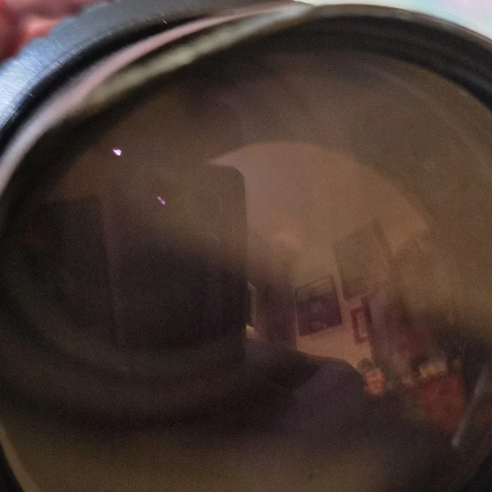 Black Telephoto Zoom Lens